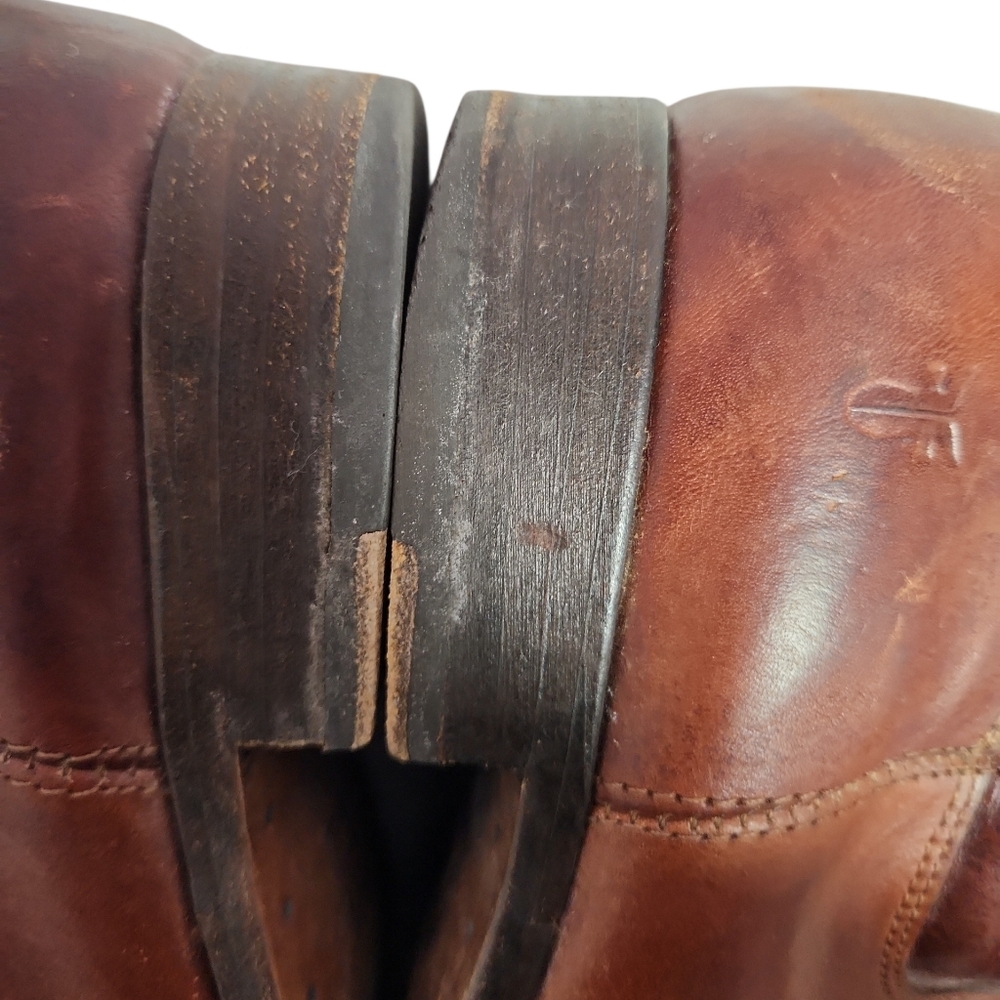 Frye Melissa Chesnut Tall Leather Boots - Picture 6 of 9